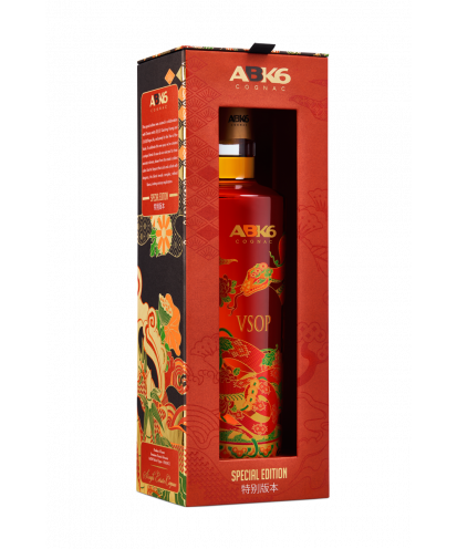 Cognac VSOP ABK6  Edition Limitée Nouvel An Chinois Serpent 2025