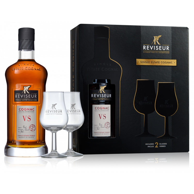 Reviseur Cognac VS Coffret 2 Verres Reviseur Cognac VS Coffret 2 Verres