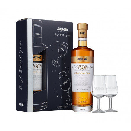 ABK6 Cognac VSOP Coffret 2 Verres