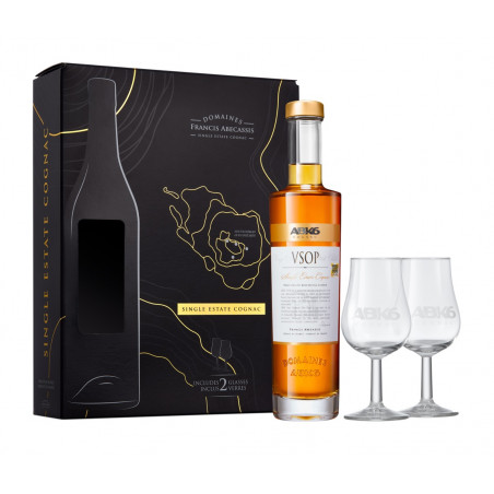 ABK6 Cognac VSOP Domaine 50cl Coffret 2 Verres