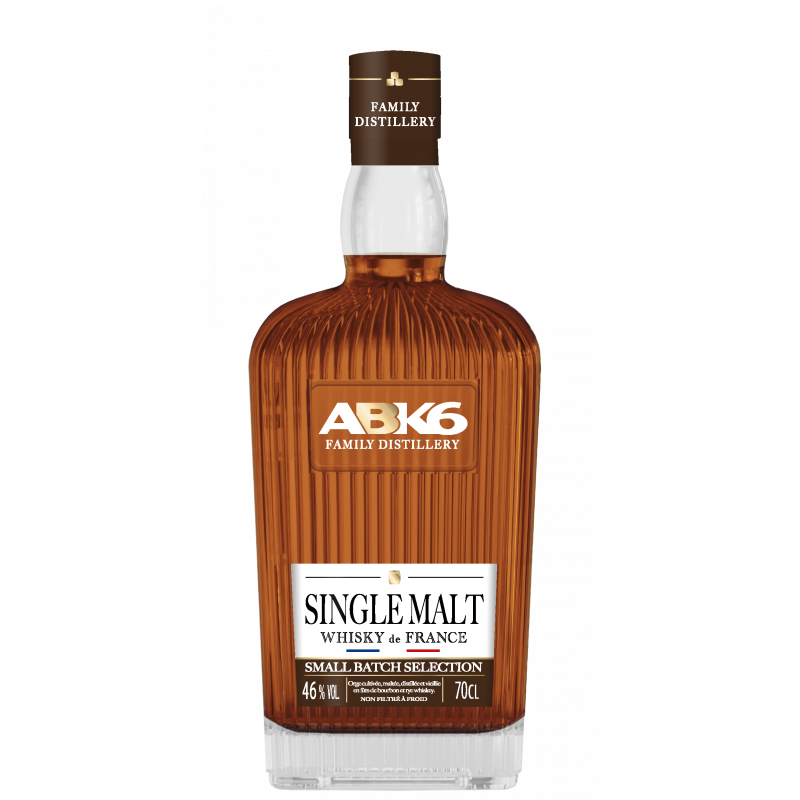 ABK6 Family Distillery Single Malt Whisky de France 46% Small Batch Selection Rye & Bourbon Casks